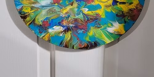 Beginners Acrylic Paint Pouring Class with Debra Carroll