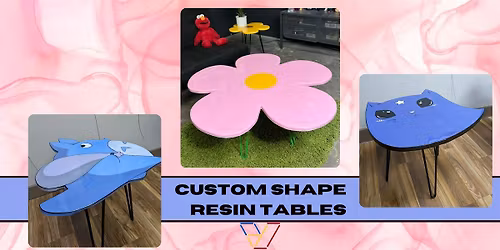 Custom Shape Resin Table Workshop
