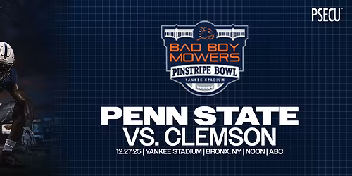 Parking Pinstripe Bowl: Penn St vs Clemson