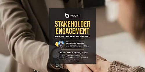 Stakeholder Engagement & Negotiation Skills for Impact