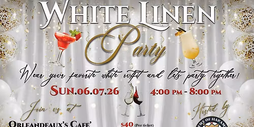 Krewe of Harambee Annual White Linen Party