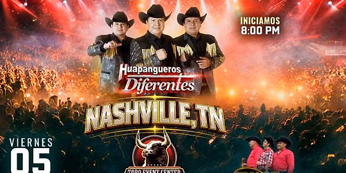 HUAPANGUEROS DIFERENTES & MAS EN NASHVILLE
