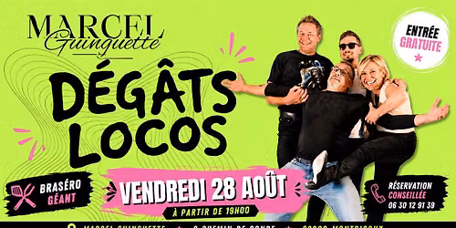 \ud83c\udfb8 LES D\u00c9G\u00c2TS LOCOS D\u00c9BARQUENT CHEZ MARCEL !