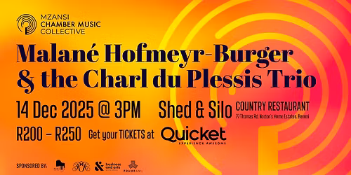 Malan\u00e9 Hofmeyr-Burger & the Charl du Plessis Trio