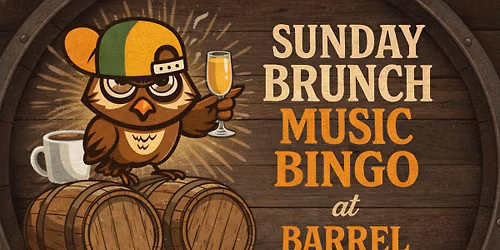 Sunday Brunch Music Bingo at Barrel House!
