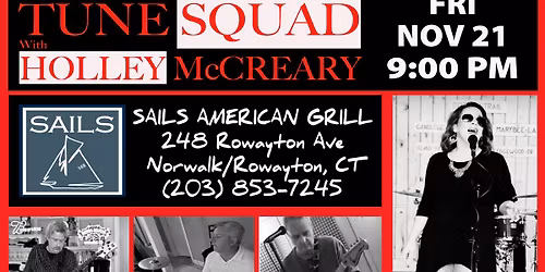 The Tune squad at Sails - Rowayton, CT