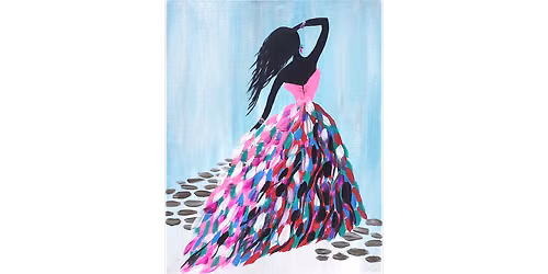 A Fabulous Dress - Paint and Sip in Sacramento | Classpop!\u2122