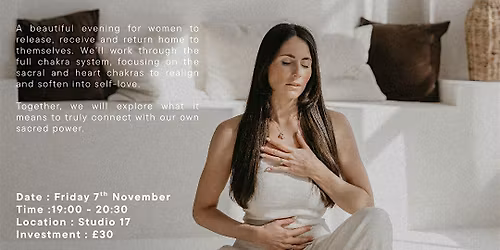 Nurturing the energy of the womb | studio 17 Heaton Chapel
