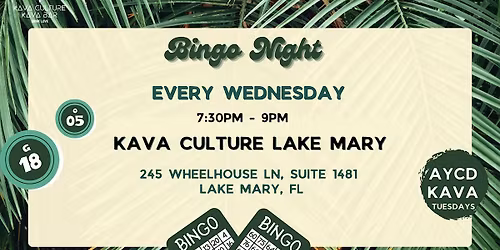 Bingo Night!