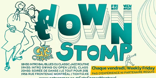 Downtown Stomp - soir\u00e9e danse sociale