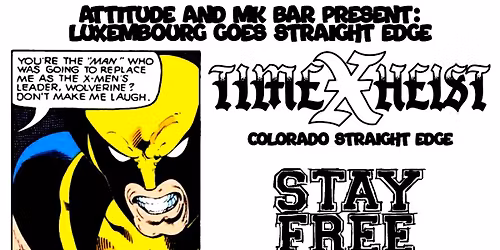 TimeXHeist (US) Stay Free (DE) at MK BAR