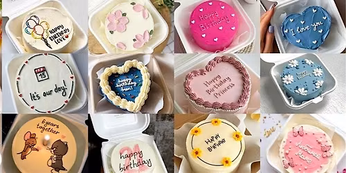 Bento Cake Decorating Workshop