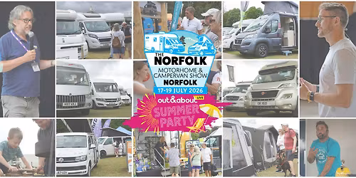 The Norfolk Motorhome & Campervan Show 2026 - Day Tickets
