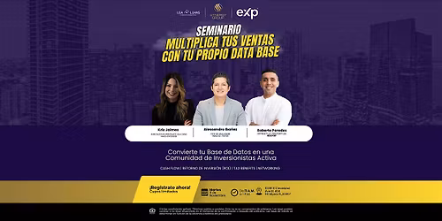 \u00a1Seminario Multiplica tus Ventas Con Tu Database!