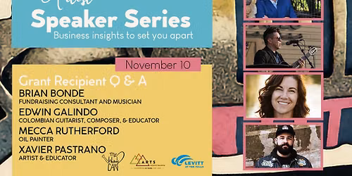 Artist Speaker Series: Grant Recipient Q & A