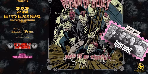 PRISON OF BLUES - Born to be Killers Tour \/ Indonesian Psycho \/\/ Support: Rustbone (Alternative Rock