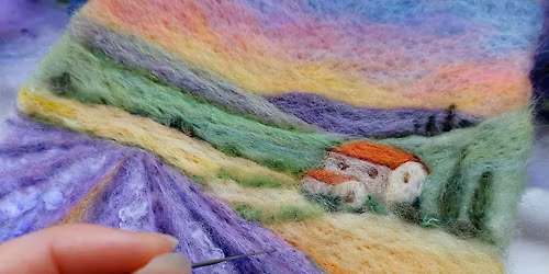 Felted Lavender Fields