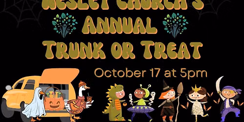 Wesley Church Annual Trunk or Treat 2026