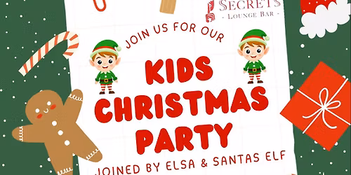 Elsa & Elf kids Christmas Party\u2744\ufe0f