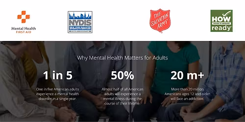 Mental Health First Aid (MHFA) Training (BLENDED)