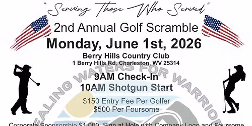 2nd Annual Golf Scramble