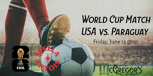 World Cup - USA vs. Paraguay