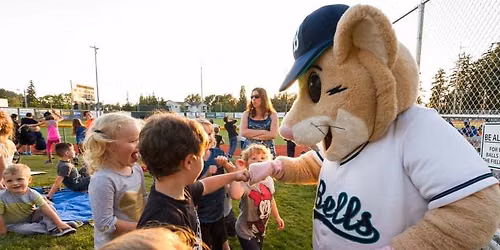 Bellingham Bells game, in support of Camp Korey. Sponsored by the John L. Scott Foundation