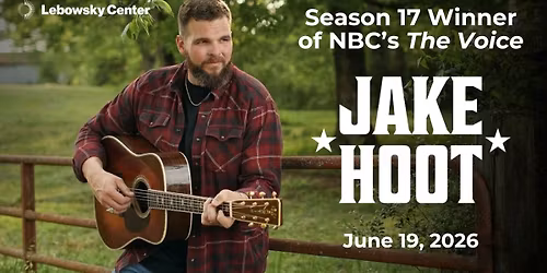 Jake Hoot  The Voice Champion-Country Storyteller