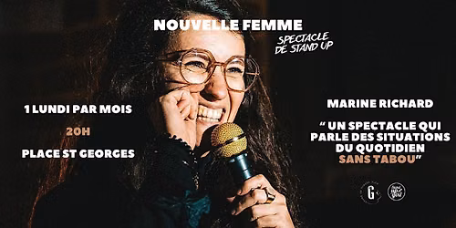 Marine Richard - spectacle de stand up chez M. Georges - Toulouse