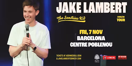 Jake Lambert in Barcelona