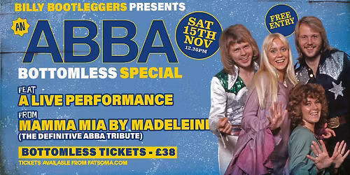 An ABBA Bottomless Special - LIVE