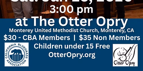 SPECIAL CONSENSUS  WITH OTTER OPRY AT MONTEREY UNITED METHODIST CHURCH