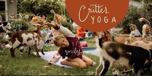 Critter Yoga at Royal Roost