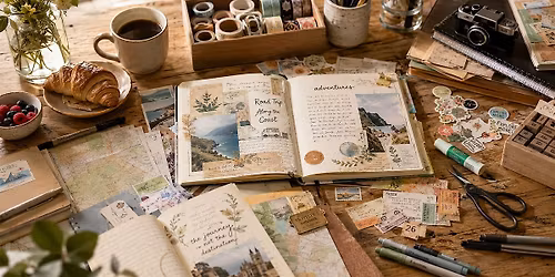 Taller de Travel Journaling: prepara tu diario de viaje para este verano