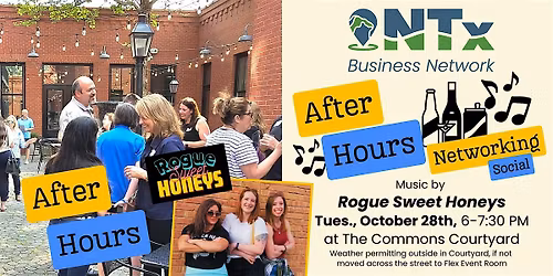 October NTx After Hour Networking Event with Live Music