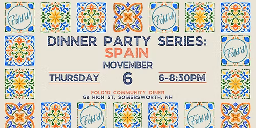 Fold'd Dinner Party: A Journey Through Spain