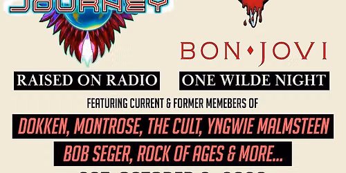 Two For The Show: BON JOVI & JOURNEY Tribute Night