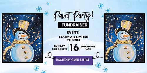 Paint Party Fundraiser