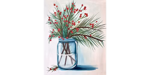 Holidays in a Glass - Paint and Sip in Fishkill | Classpop!\u2122