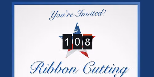 Button 108 Ribbon Cutting
