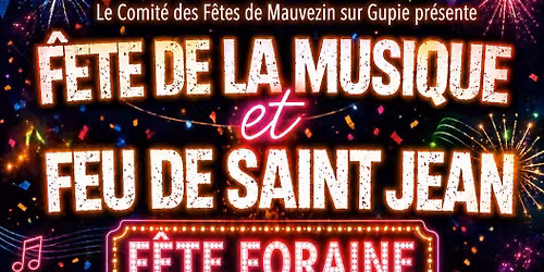 Feu de Saint-Jean \ud83d\udd25 F\u00eate de la musique \ud83c\udfb6 