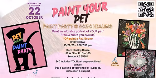 Paint your Pet - Paint Party