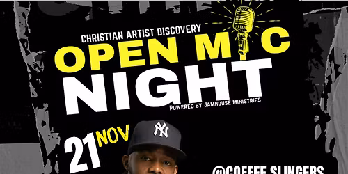 November Christian Open Mic Night