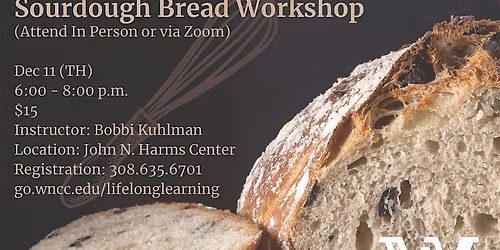 Love Your Guts: Sourdough Bread Workshop  (December)
