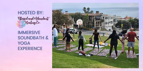 Restorative Yoga Class &  Sound Bath Class  in Manhattan Beach