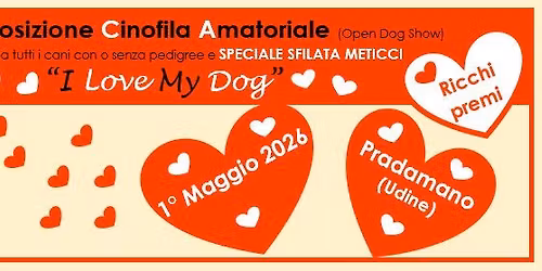 14\u00b0 Esposizione Cinofila Amatoriale \u201c I Love My Dog\u201d