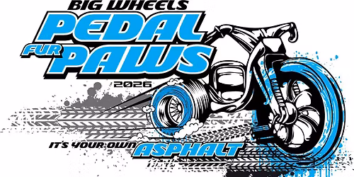 BIG WHEELS PEDAL FUR PAWS RACES