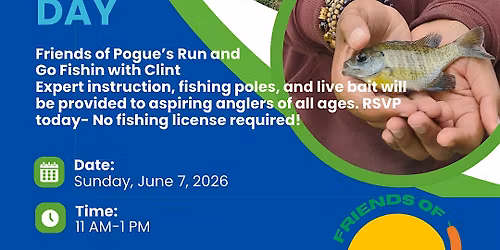Free Fishing Day with Friends of Pogue's Run