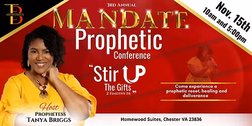 MANDATE PROPHETIC CONFERENCE 2025