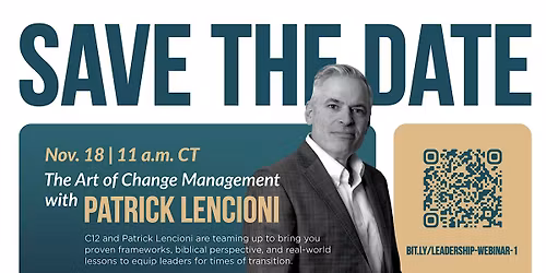 The Art of Change with Patrick Lencioni
